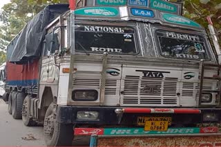 Cow loaded car seized at Bihali