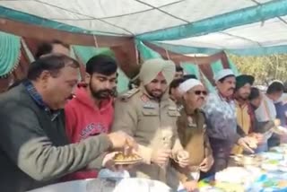 Nangal police set up a langar