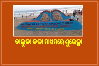 ବାଲୁକାକଳାରେ ଶୁଭେଚ୍ଛା ଜଣାଇଲେ ସୁଦାମ ପ୍ରଧାନ