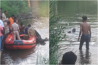 ശബരിമല തീർഥാടകൻ ഒഴുക്കില്‍പ്പെട്ടു മരിച്ചു  Sabarimala  ശബരിമല  അച്ചന്‍കോവിലാറ്റിൽ ഒഴുക്കിൽപ്പെട്ടു  ശബരിമല തീർഥാടകൻ മരിച്ചു  ഫയര്‍ഫോഴ്‌സ് സ്‌കൂബ ടീം  പത്തനംതിട്ട വാർത്തകൾ  ശബരിമല വാർത്തകൾ  Pathanamthitta News  Sabarimala pilgrim drowned in Achankovilar  Sabarimala pilgrim drowned