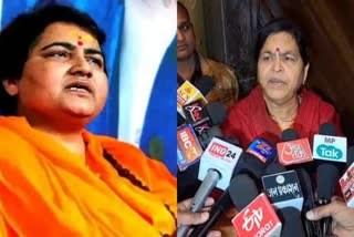 usha thakur support pragya thakur