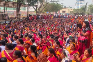 Anganwadi workers protest