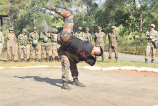 Indian and Kazakhstan Army complete their training