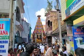 ஆம்பூர் ஸ்ரீ கெங்கையம்மன் கோயில் தேர் திருவிழா