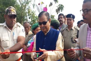 Pradip Amat inaugurated Azadi Park in Boudh