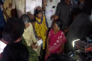 Naidu met family members of TDP workers who lost their lives
