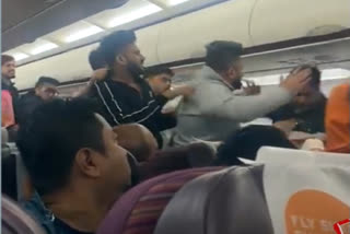 Clash in flight going from Bangkok to Kolkata, video of incident circulated on social media