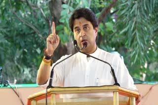 jyotiraditya scindia Visit saver Indore