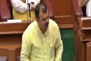 Energy Minister V Sunil Kumar