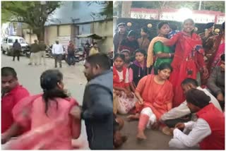 Sadar police station incharge manhandled with Kamal Dev Giri brother and sister In Chaibasa