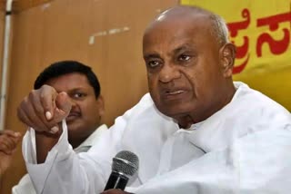 Former Prime Minister HD Deve Gowda