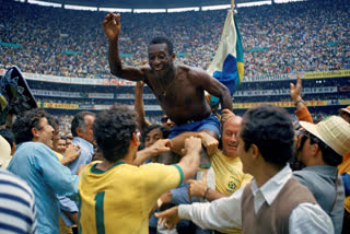 Pelé, the Brazilian king of soccer