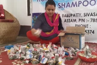 Successful woman entrepreneur in Amguri