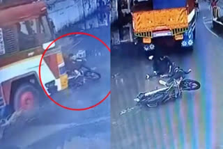 One killed in bike collision with lorry