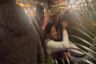 Fight at Garden Galleria Malls bar noida