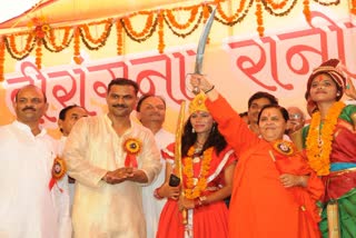 Uma Bharti Lodhi Samaj meeting