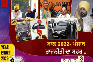LOOK BACK 2022 PUNJAB POLITICAL JOURNEY IN YEAR 2022