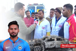 Rishabh Pant Car Accident
