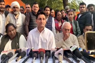 MP Deepender Singh on Minister Sandeep Singh Deepender Singh Hooda in Rohtak