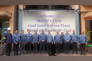 Union coal secretary, CIL chairman visit world's largest coal gasification plant of Jindal Steel