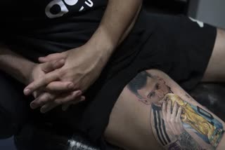 Argentines have tattoo fever following World Cup triumph