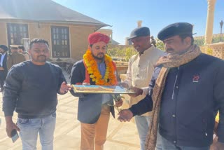 Anurag Thakur in Jaisalmer