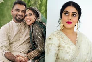 Shamna Kasim announces her pregnancy news  Shamna Kasim announces her pregnancy  Shamna Kasim  Shamna Kasim to be mom  സന്തോഷ വീഡിയ പങ്കുവച്ച് ഷംന കാസിം  ഷംന കാസിം  ആണ്‍ കുഞ്ഞോ പെണ്‍ കുഞ്ഞോ  അമ്മ ആകാനൊരുങ്ങി നടി ഷംന കാസിം  ഷംന കാസിം  ഷംന കാസിം അമ്മയാകുന്നു