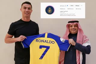 Al Nassr Instagram  Al Nassr  Cristiano Ronaldo  Cristiano Ronaldo joins Al Nassr  Al Nassr news  അൽ നസ്ർ  ക്രിസ്റ്റ്യാനോ റൊണാൾഡോ  അൽ നസ്ർ ഇന്‍സ്റ്റഗ്രാം  മാഞ്ചസ്റ്റര്‍ യുണൈറ്റഡ്  Manchester United