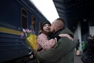 Ukrainian Families Returning Home to celebrate Christmas and New Year