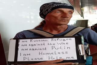 Russian refugee detained