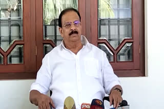 കെ സുധാകരൻ  സജി ചെറിയാൻ  Saji Cheriyan  K Sudhakaran  K Sudhakaran against Saji Cheriyan  സജി ചെറിയാനെതിരെ കെ സുധാകരൻ  കോൺഗ്രസ്‌ കരിദിനം  സജി ചെറിയാന്‍റെ തിരിച്ചു വരവിനെതിരെ കോണ്‍ഗ്രസ്  സിപിഎം  കെപിസിസി  യുഡിഎഫ്  Congress observe black day on saji cherian oath  Congress blackday on saji cherian oath day