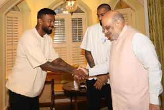 New T20 captain Hardik meets HM Amit Shah ahead of Sri Lanka series