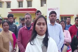 MLA Shilpi Neha Tirkey at Health Center