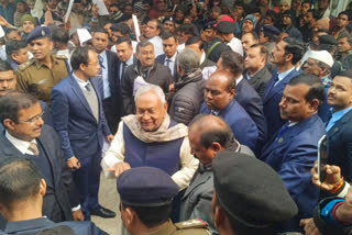 बिहार CM नीतीश कुमार नालंदा दौरे पर