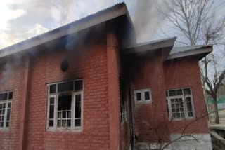 Fire Incident in Kulgam