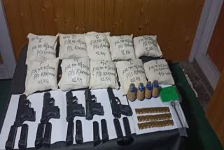 Huge cache of arms ammunition seized