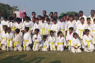 37 youth get yellow belt in karate in Rangia