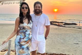 Allu Arjun and wife Sneha