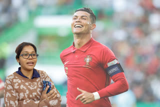 Cristiano Ronaldo is Inspiration for Mouma Das ETV BHARAT