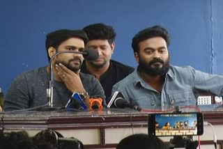 Kakkippada press meet  Kakkippada movie  appani sarath on kakkippada press meet  appani sarath  kerala news  Kakkippada movie success celebration  Niranj Maniyanpilla Raju  കേരള വാർത്തകൾ  മലയാളം വാർത്തകൾ  കാക്കിപ്പട  കാക്കിപ്പട ചിത്രത്തിന്‍റെ വിജയാഘോഷം  നിരഞ്‌ജ്‌ മണിയൻപിള്ള രാജു  അപ്പാനി ശരത്  കാക്കിപ്പട സിനിമ