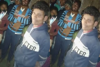 बगहा में चोरी के आरोप में युवक की पिटाई