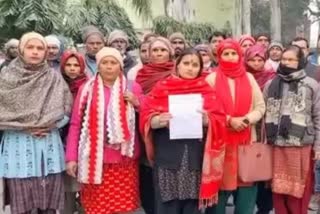 मुजफ्फरनगर में अंबेडकर प्रतिमा क्षतिग्रस्त करने का विरोध