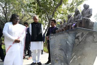 President Draupadi Murmu in jaipur