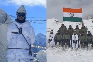 First woman officer Shiva Chauhan at Siachen
