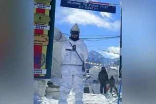 first women officer at Siachen glacier  Captain Shiva Chauhan  national news  ക്യാപ്റ്റൻ ശിവ ചൗഹാൻ  ദേശീയ വാർത്തകൾ  മലയാളം വാർത്തകൾ  കുമാർ പോസ്റ്റിൽ നിയമിതയായ ആദ്യ വനിത  സിയാച്ചിൻ ഹിമാനിയിലെ ആദ്യ വനിത ഓഫീസർ  ഇന്ത്യൻ ആർമിയുടെ ഫയർ ആൻഡ് ഫ്യൂറി  first woman officer at kumar post  malayalam news  Fire and Fury Sappers  Siachen glacier  kumar post