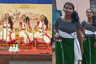 Kerala State School Kalolsavam  School Kalolsavam folk song competition  folk song competition highlights  ശ്രാവസ്‌തി  സംസ്ഥാന സ്‌കൂള്‍ കലോത്സവം  നാടന്‍പാട്ട് മത്സരം  ശ്രാവസ്‌തിയെ ആവേശത്തേരിലേറ്റി നാടന്‍പാട്ട് മത്സരം