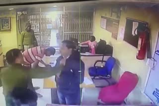 City Station incharge suspended for assaulting bank guard in Deoghar