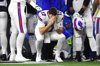 Bills Hamlin in critical condition after collapse on field
