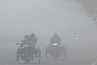 Dense fog envelopes Delhi