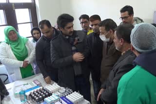 DC Budgam Inspects Various Hospitals In Beerwah And Magam